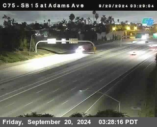 SB 15 at Adams Ave (On Ramp)