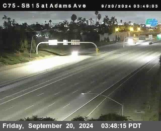 SB 15 at Adams Ave (On Ramp)