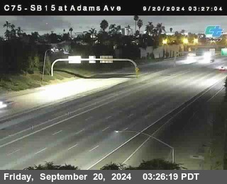 SB 15 at Adams Ave (On Ramp)