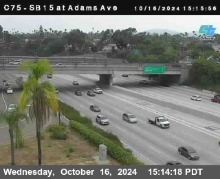 SB 15 at Adams Ave (On Ramp)