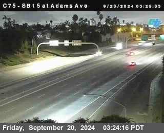 SB 15 at Adams Ave (On Ramp)