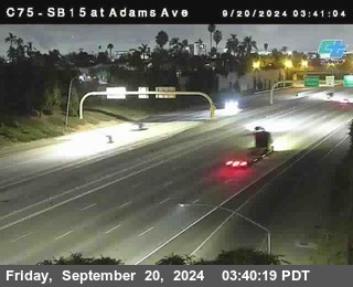 SB 15 at Adams Ave (On Ramp)