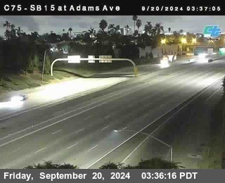 SB 15 at Adams Ave (On Ramp)