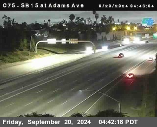 SB 15 at Adams Ave (On Ramp)