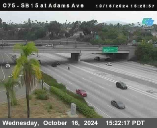 SB 15 at Adams Ave (On Ramp)