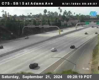 SB 15 at Adams Ave (On Ramp)