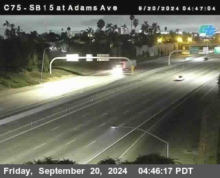 SB 15 at Adams Ave (On Ramp)