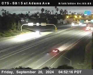 SB 15 at Adams Ave (On Ramp)