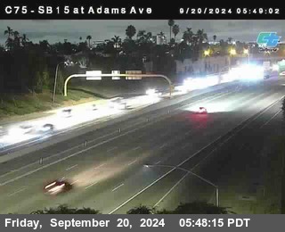 SB 15 at Adams Ave (On Ramp)