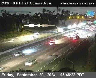 SB 15 at Adams Ave (On Ramp)