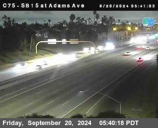 SB 15 at Adams Ave (On Ramp)