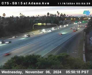 SB 15 at Adams Ave (On Ramp)