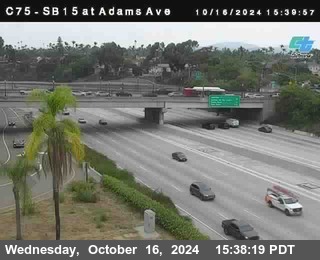 SB 15 at Adams Ave (On Ramp)