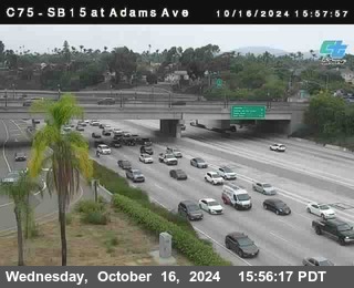 SB 15 at Adams Ave (On Ramp)