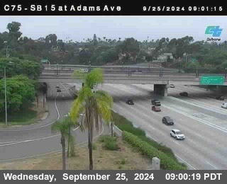 SB 15 at Adams Ave (On Ramp)