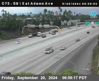 SB 15 at Adams Ave (On Ramp)