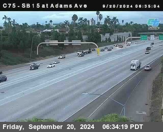 SB 15 at Adams Ave (On Ramp)