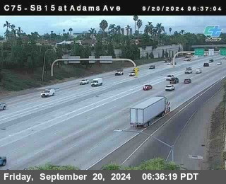 SB 15 at Adams Ave (On Ramp)