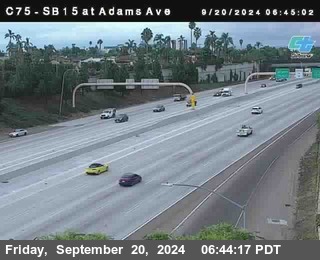 SB 15 at Adams Ave (On Ramp)