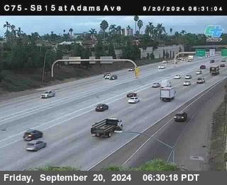 SB 15 at Adams Ave (On Ramp)