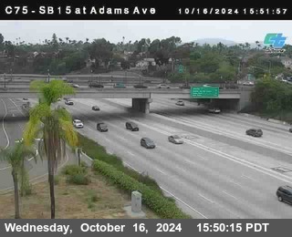 SB 15 at Adams Ave (On Ramp)