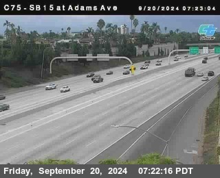 SB 15 at Adams Ave (On Ramp)