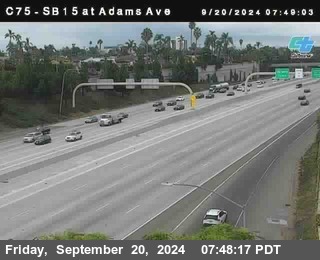 SB 15 at Adams Ave (On Ramp)