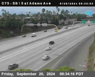 SB 15 at Adams Ave (On Ramp)