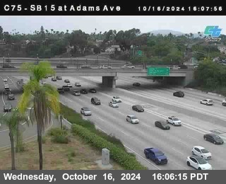 SB 15 at Adams Ave (On Ramp)