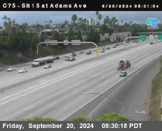 SB 15 at Adams Ave (On Ramp)