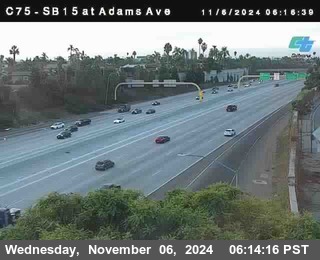 SB 15 at Adams Ave (On Ramp)