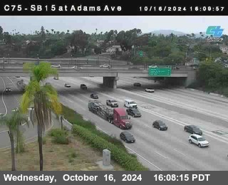 SB 15 at Adams Ave (On Ramp)