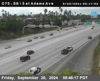 SB 15 at Adams Ave (On Ramp)