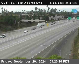 SB 15 at Adams Ave (On Ramp)