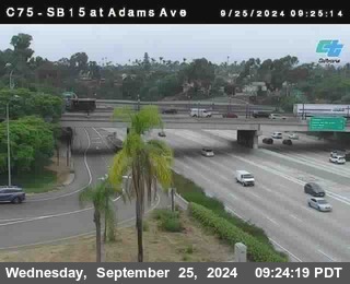 SB 15 at Adams Ave (On Ramp)