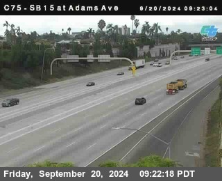 SB 15 at Adams Ave (On Ramp)