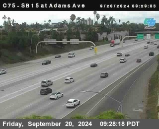 SB 15 at Adams Ave (On Ramp)