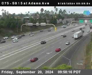 SB 15 at Adams Ave (On Ramp)