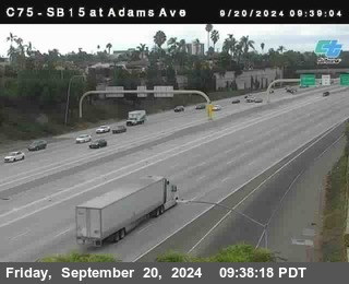 SB 15 at Adams Ave (On Ramp)