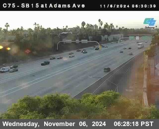 SB 15 at Adams Ave (On Ramp)