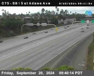 SB 15 at Adams Ave (On Ramp)