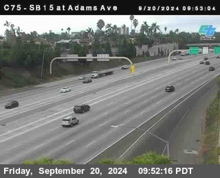 SB 15 at Adams Ave (On Ramp)