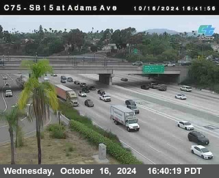 SB 15 at Adams Ave (On Ramp)