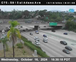 SB 15 at Adams Ave (On Ramp)