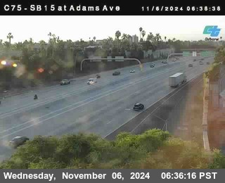 SB 15 at Adams Ave (On Ramp)