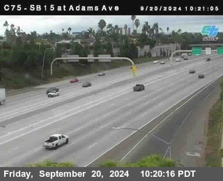 SB 15 at Adams Ave (On Ramp)