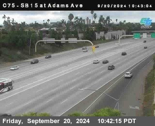 SB 15 at Adams Ave (On Ramp)