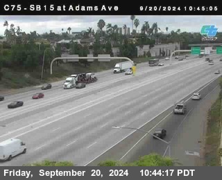 SB 15 at Adams Ave (On Ramp)