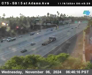 SB 15 at Adams Ave (On Ramp)