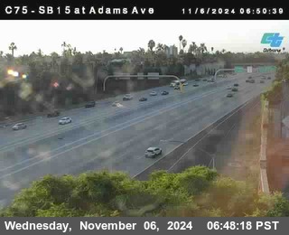 SB 15 at Adams Ave (On Ramp)